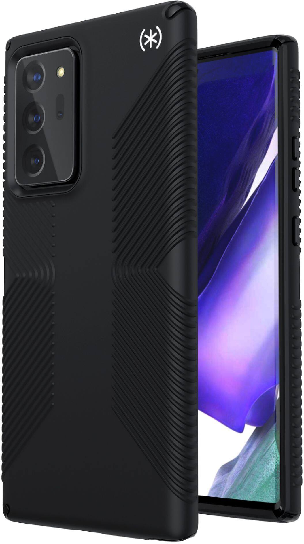 Alt View 15. Speck - Presidio2 Grip Case for Samsung Note 20 Ultra - Black/White.