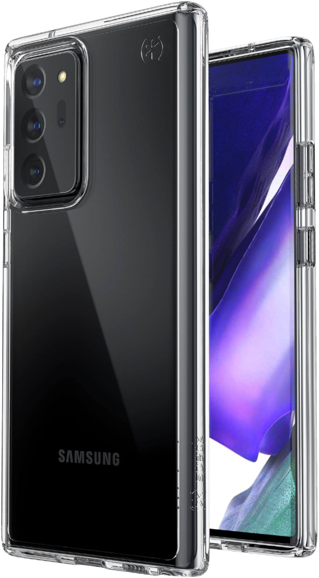 Alt View 15. Speck - Presidio Perfect-Clear Case for Samsung Note20 Ultra - Clear.