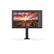 Alt View 1. LG - 31.5” Ergo IPS UHD 4K UltraFine Monitor - Black.