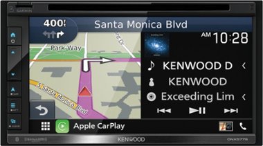Kenwood - 6.8" Navigation Receiver - Black - Front_Zoom
