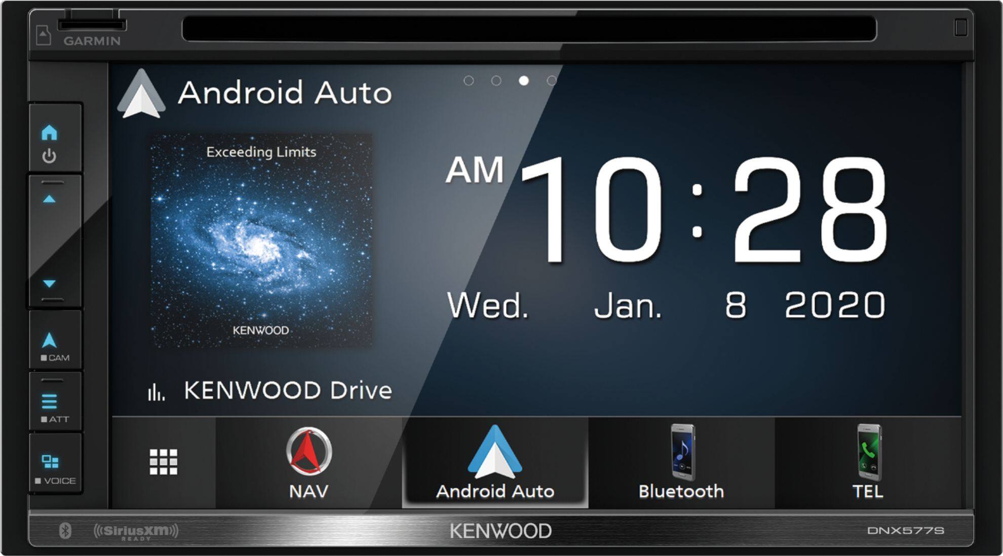 Alt View 11. Kenwood - 6.8" Navigation Receiver - Black.