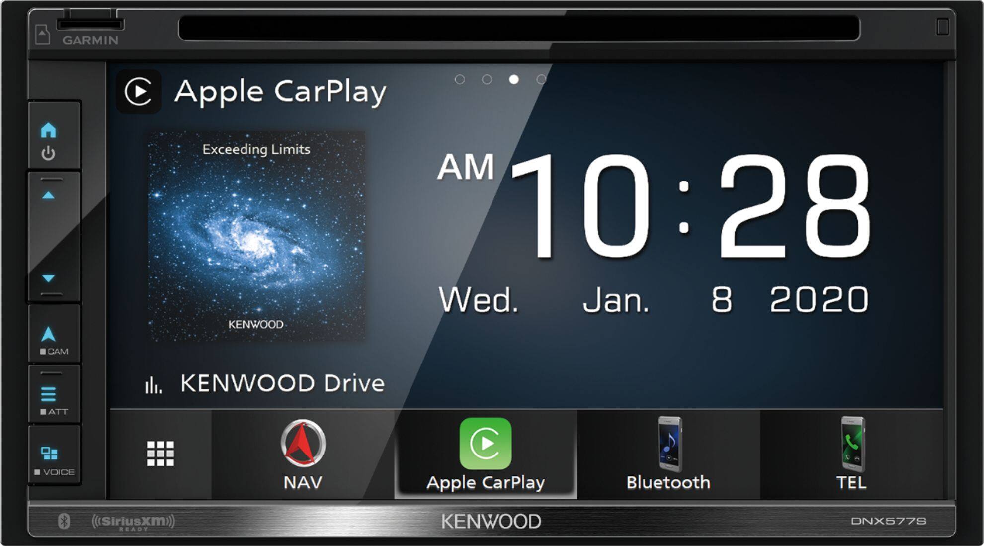 Alt View 12. Kenwood - 6.8" Navigation Receiver - Black.