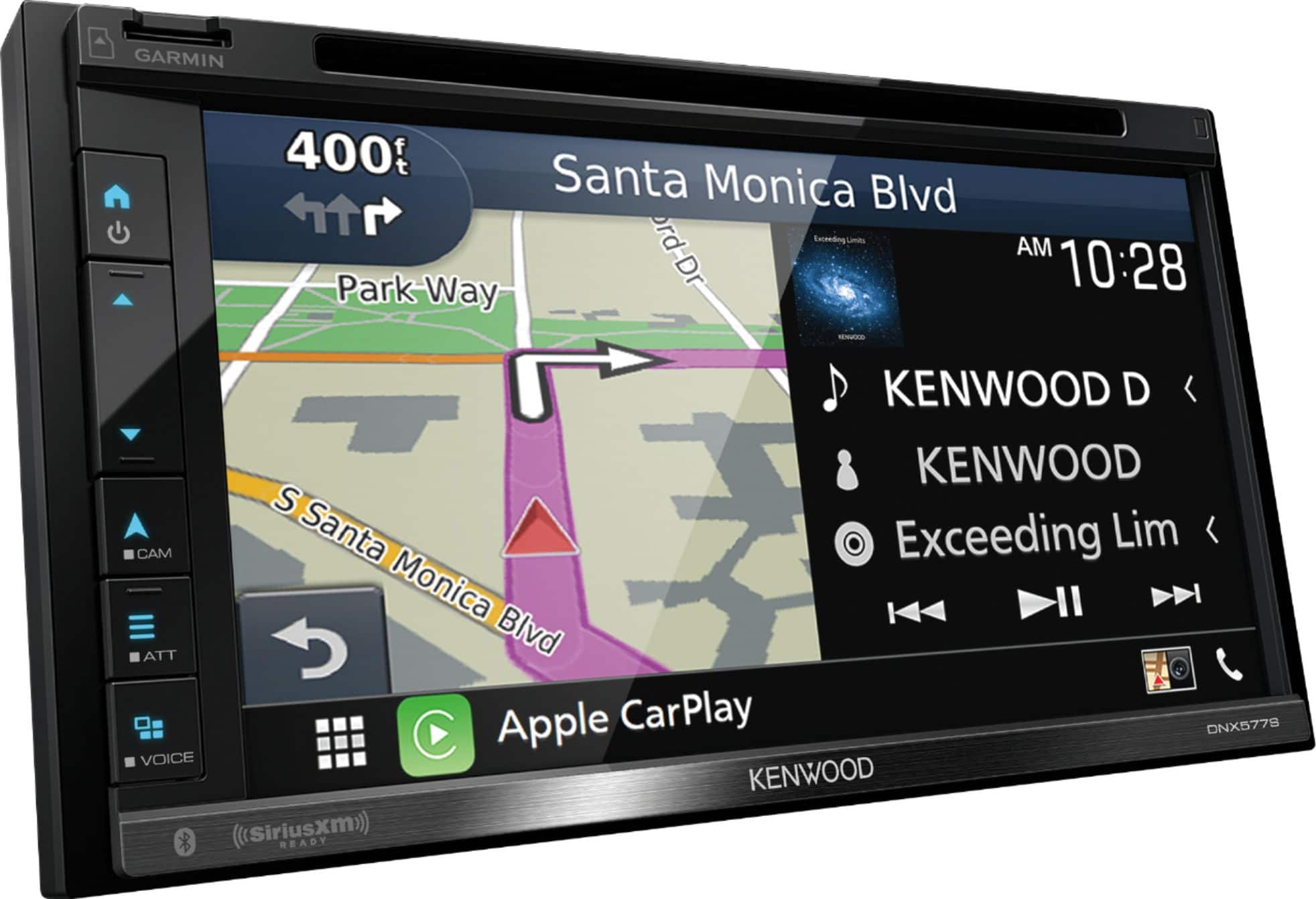 Alt View 17. Kenwood - 6.8" Navigation Receiver - Black.