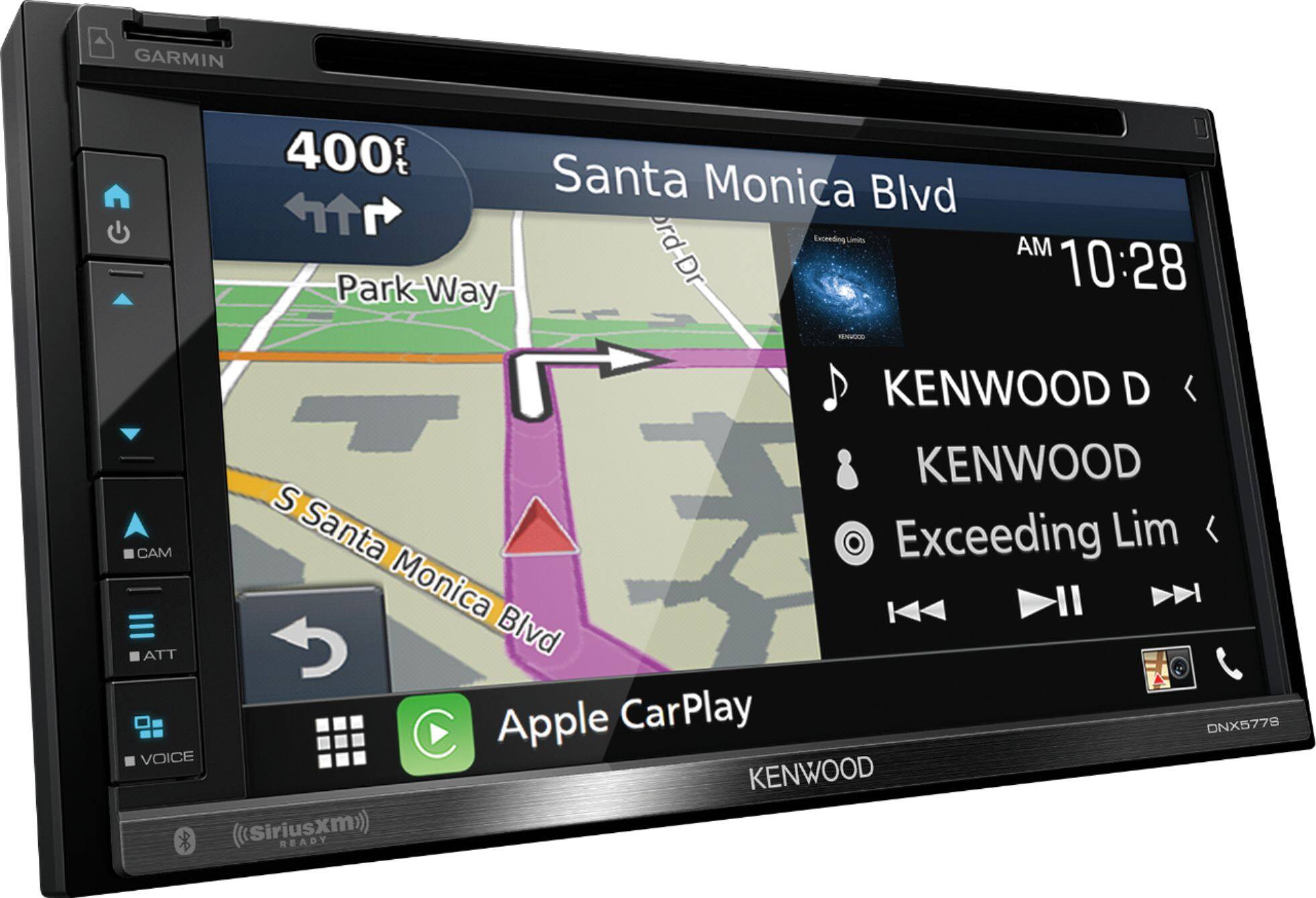 Alt View 17. Kenwood - 6.8" Navigation Receiver - Black.