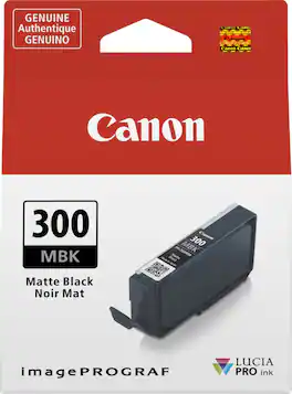 Canon - PFI-300 Standard Capacity Ink Cartridge - Matte Black