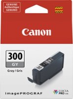 Canon - PFI-300 Standard Capacity Ink Cartridge - Gray - Front_Zoom