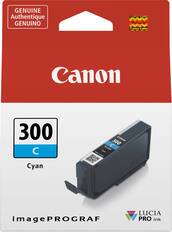 Front. Canon - PFI-300 Ink Cartridge - Cyan.