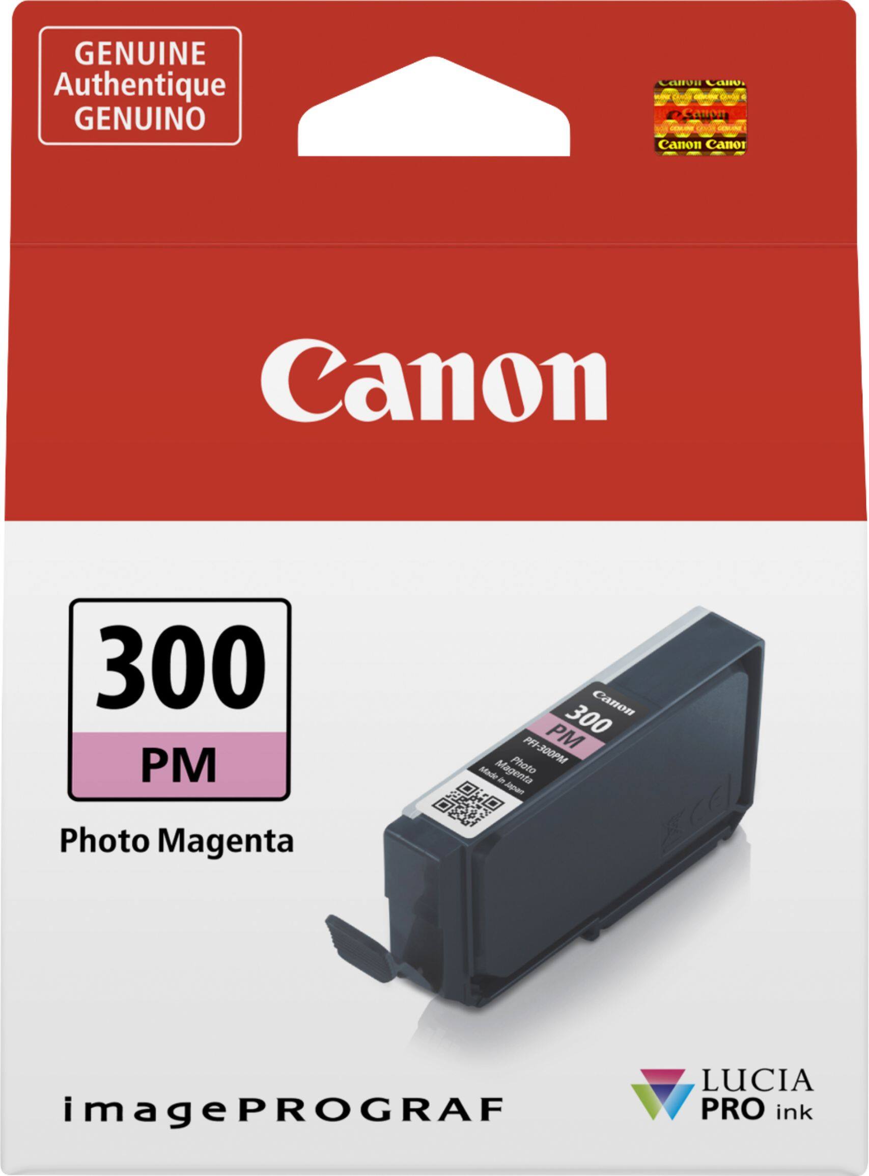 Front. Canon - PFI-300 Ink Cartridge - Photo Magenta.