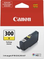 Canon - PFI-300 Standard Capacity Ink Cartridge - Yellow - Front_Zoom
