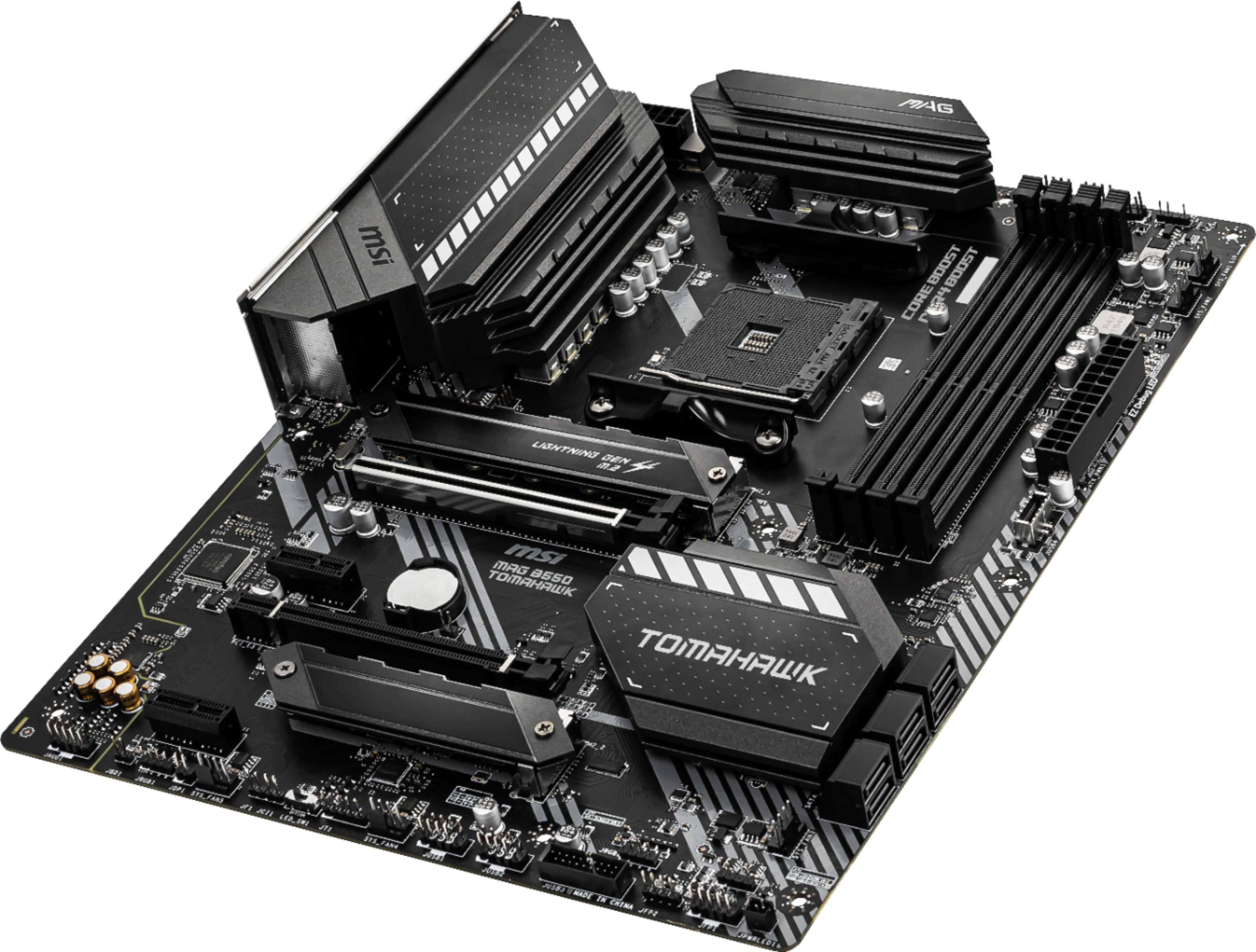 MSI B550 TOMAHAWK (Socket AM4) USB-C Gen2 AMD ATX GAMING Motherboard