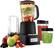 Alt View 16. Chefman - 12-Piece Countertop + Travel Dynamic Blending System - Black.