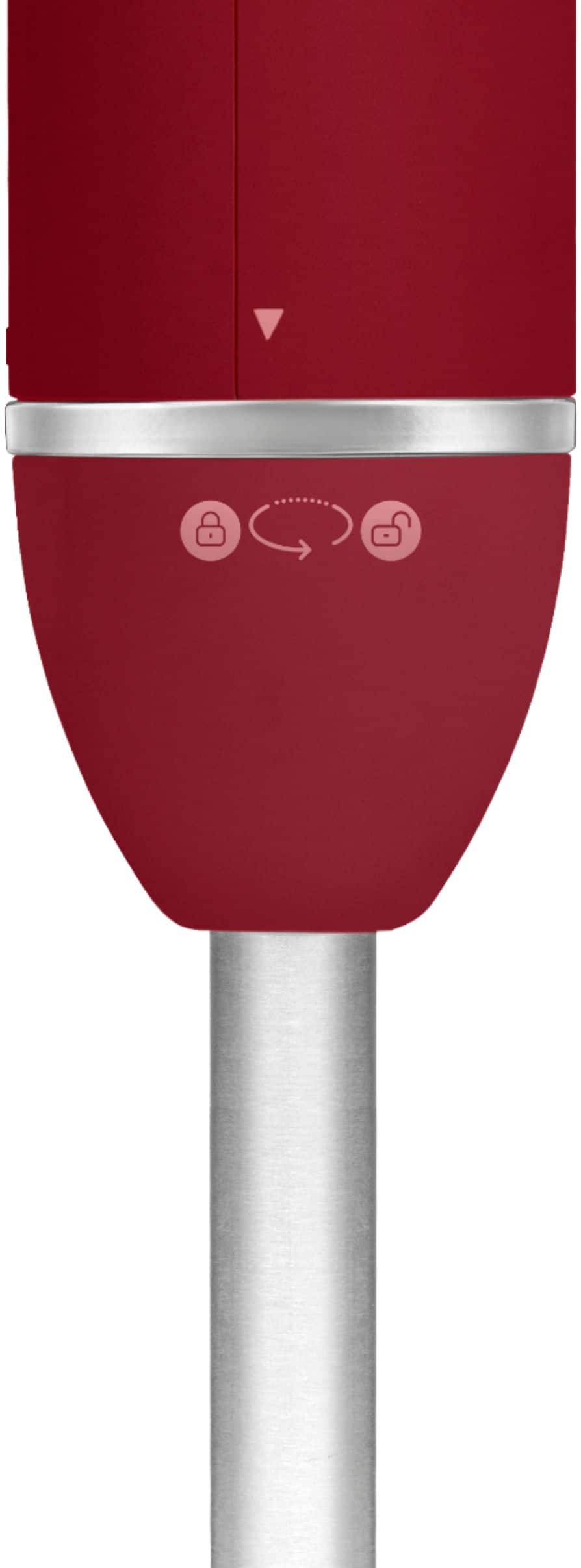 Alt View 13. Chefman - Immersion Stick Hand Blender with Stainless Steel Blades - RED.