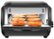 Alt View 14. Chefman - Food Mover Conveyor Toaster Oven - Black/Stainless Steel.