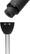 Alt View 12. Chefman - Immersion Stick Hand Blender with Stainless Steel Blades - BLACK.