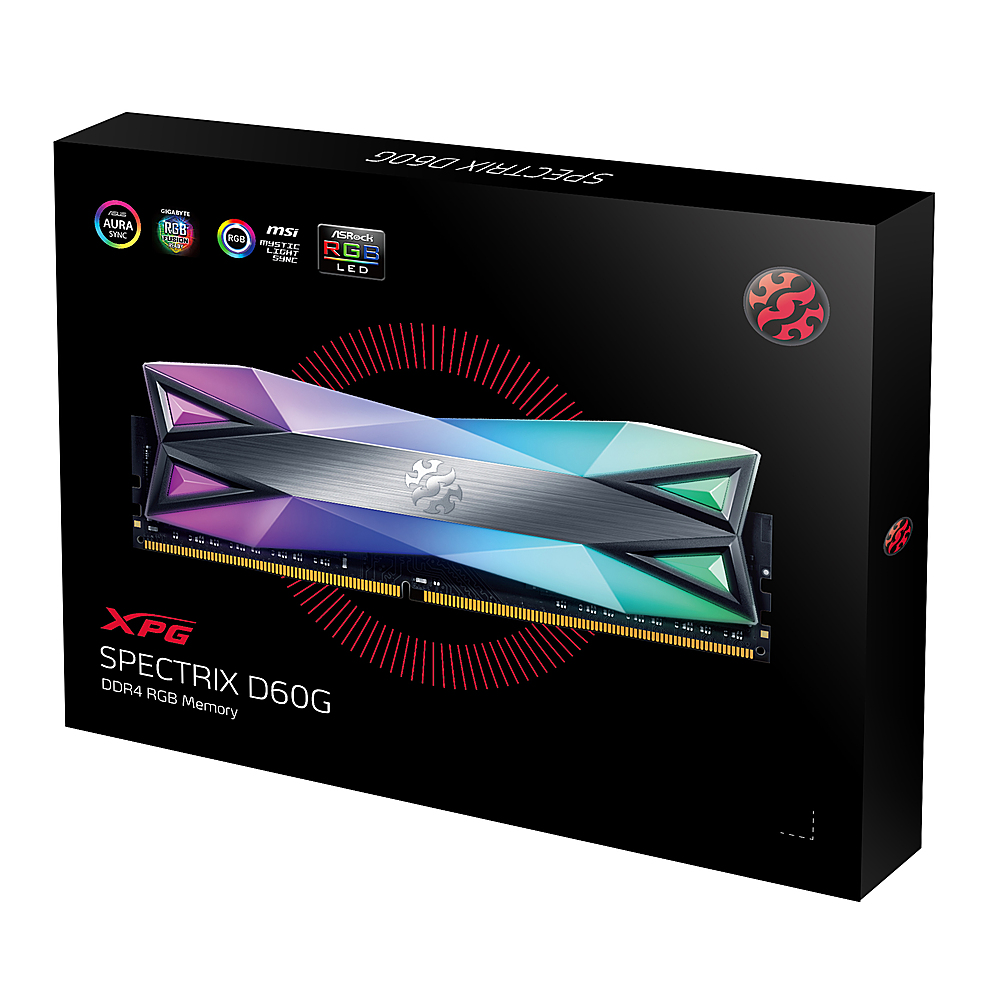 Best Buy: ADATA XPG SPECTRIX D60 RGB Gaming Memory: 16GB (2x8GB