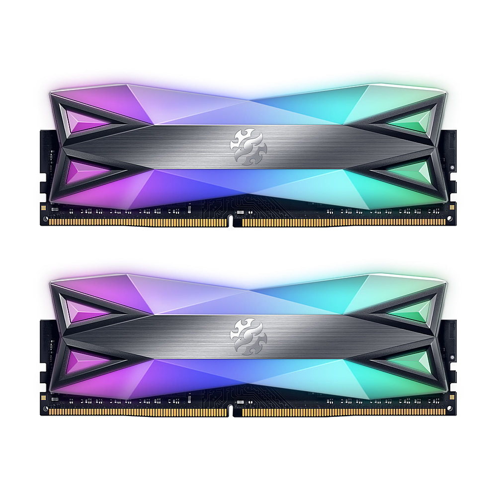 XPG DDR4 D60G RGB 16GB (2x8GB) 3200MHz PC4-25600 U-DIMM Desktop Memory CL16  (AX4U320038G16-DT60),  price tracker / tracking,  price  history charts,  price watches,  price drop alerts