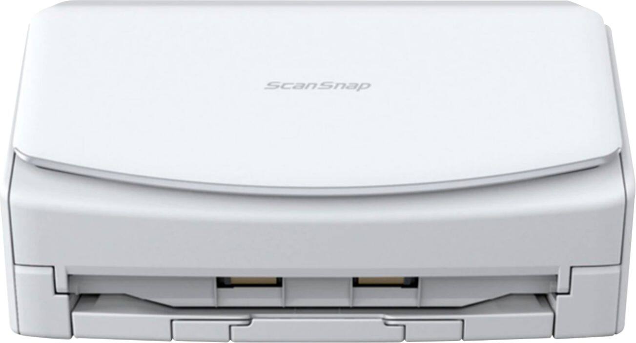 Front. Fujitsu - Fujitsu ScanSnap iX1500 Touch Screen Scanner - White.