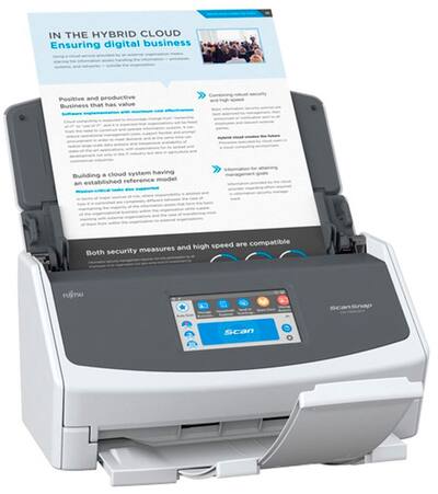 Fujitsu ScanSnap iX1500 Touch Screen Scanner White PA03770-B215 Fujitsu ScanSnap iX1500 Touch Screen Scanner White PA03770-B215