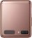 Alt View Zoom 11. Samsung - Galaxy Z Flip 5G 256GB (Unlocked) - Mystic Bronze.