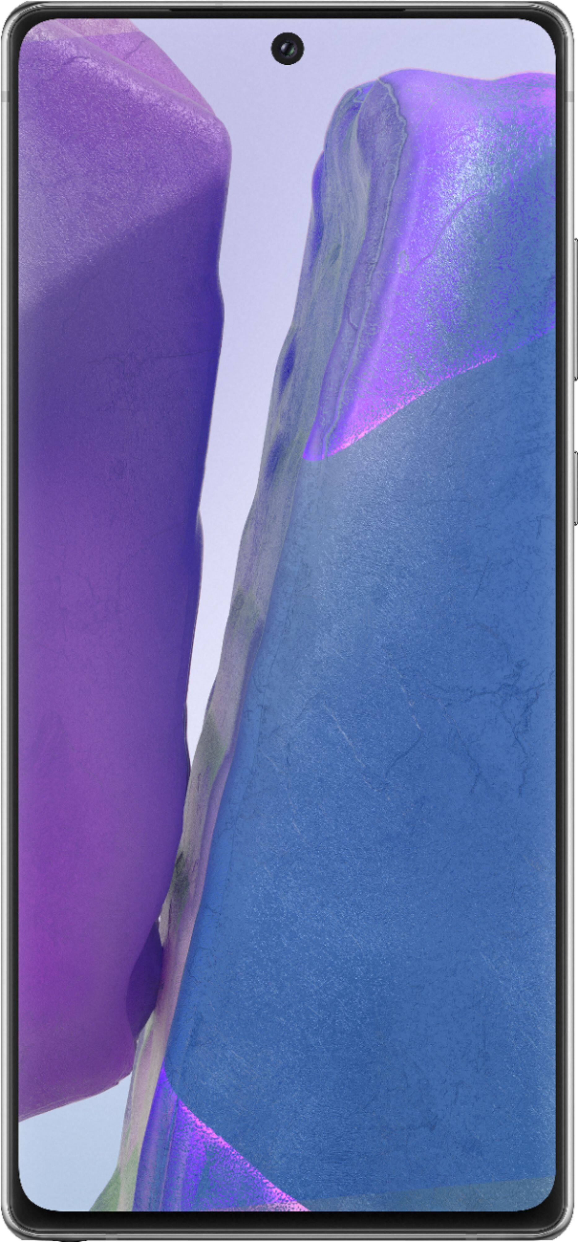 Alt View 16. Samsung - Galaxy Note20 5G 128GB (Unlocked) - Mystic Gray.