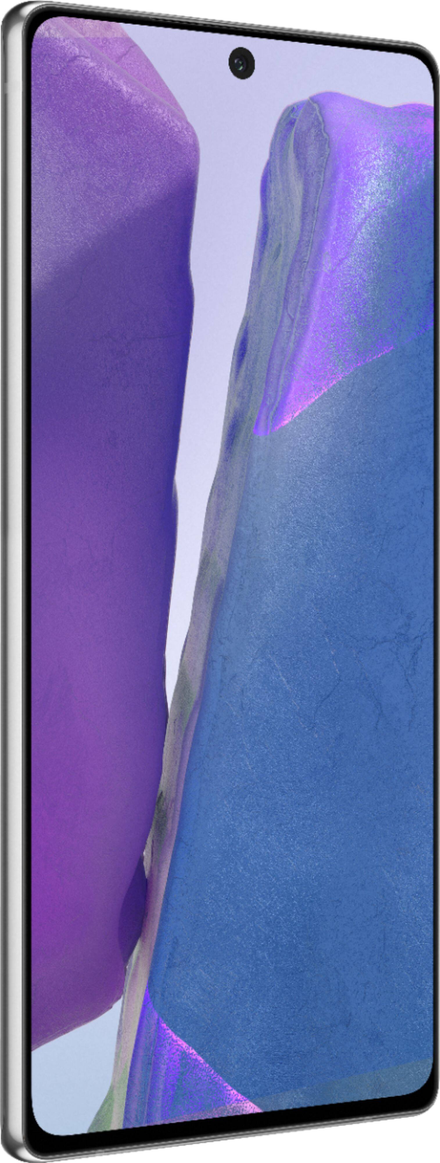 Alt View 17. Samsung - Galaxy Note20 5G 128GB (Unlocked) - Mystic Gray.