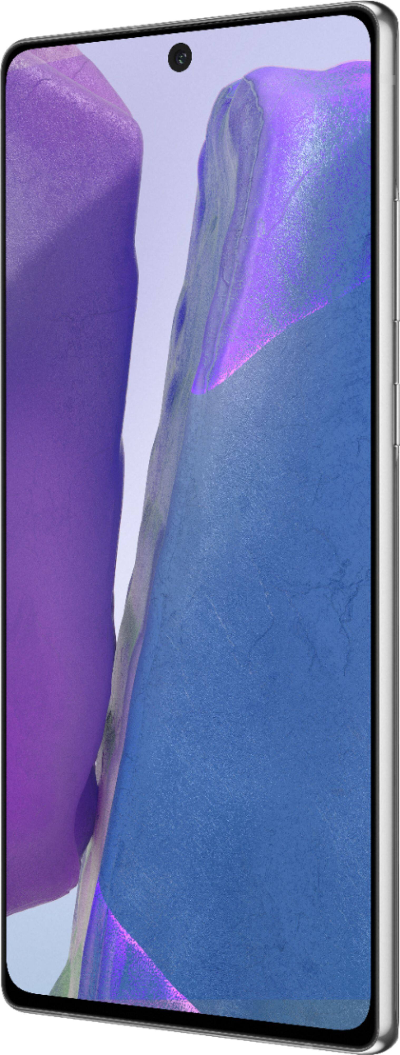 Alt View 18. Samsung - Galaxy Note20 5G 128GB (Unlocked) - Mystic Gray.