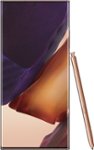 Front Zoom. Samsung - Galaxy Note20 Ultra 5G 128GB (Unlocked) - Mystic Bronze.