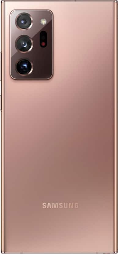 Samsung Galaxy Note20 Ultra 5G 128GB (Unlocked) Mystic Bronze SM Samsung Galaxy Note20 Ultra 5G 128GB (Unlocked) Mystic Bronze SM