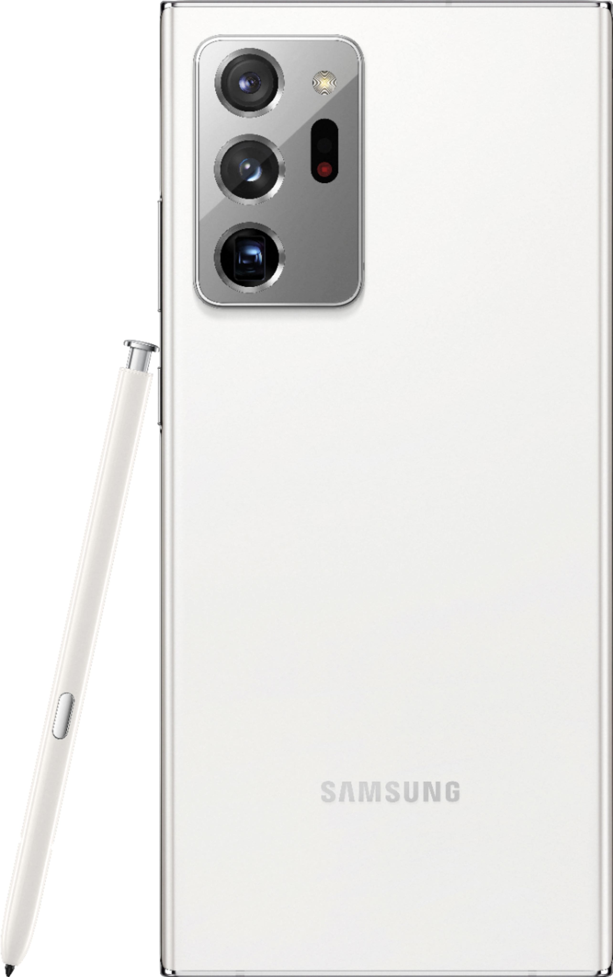 Back View: OtterBox - Symmetry Series for Galaxy Note20 Ultra 5G - Clear