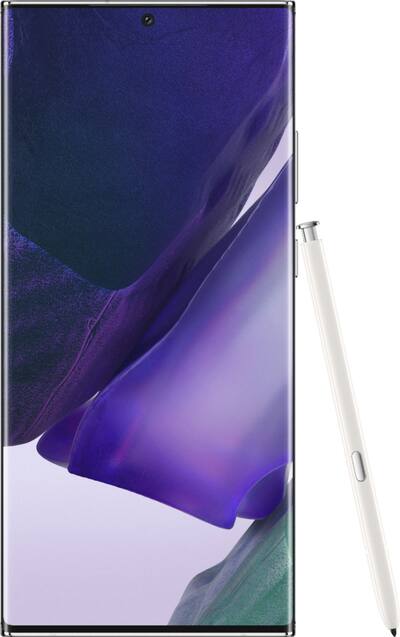 Samsung Galaxy Note20 Ultra 5G 128GB (Unlocked) Mystic White SM Samsung Galaxy Note20 Ultra 5G 128GB (Unlocked) Mystic White SM