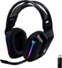 Logitech - G733 LIGHTSPEED Wireless DTS Headphone:X v2.0 Over-the-Ear Gaming Headset for PC and PlayStation - Black