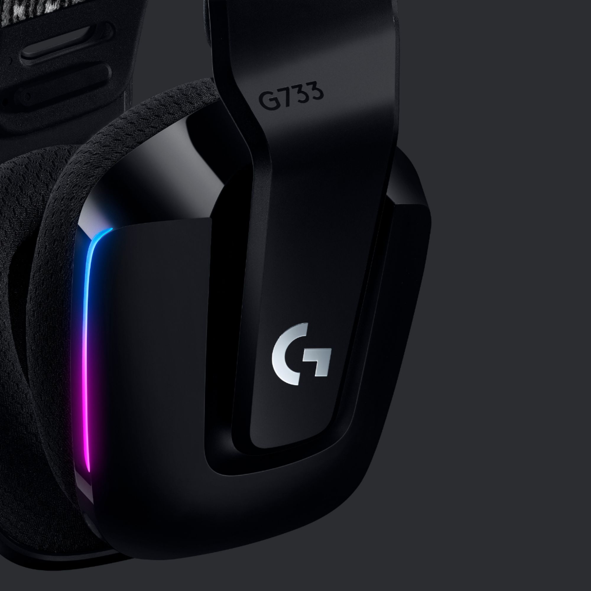 Logitech G733 Lightspeed Wireless Gaming RGB Headset-Black