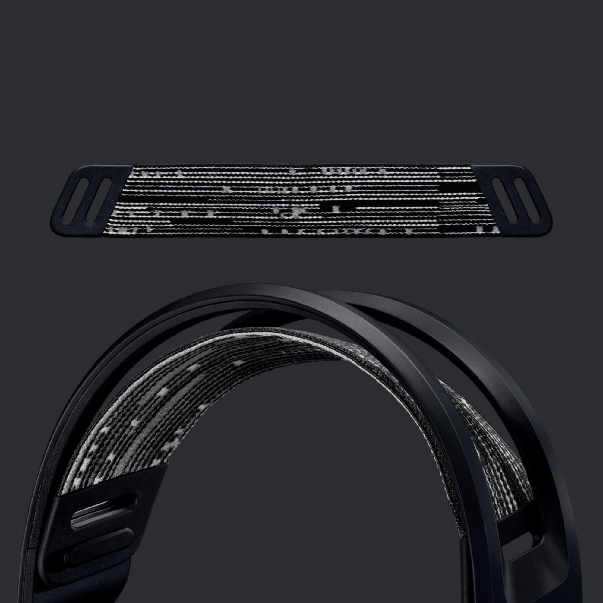 Left View: Logitech - G733 LIGHTSPEED Wireless Gaming Headset for PS4, PC - Black