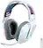 Front. Logitech - G733 LIGHTSPEED Wireless Over-the-Ear Gaming Headset for PS4, Windows - White.