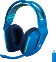 Logitech - G733 LIGHTSPEED Wireless DTS Headphone:X v2.0 Over-the-Ear Gaming Headset for PC and PlayStation - Blue - Front_Zoom