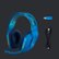 Alt View Zoom 13. Logitech - G733 LIGHTSPEED Wireless DTS Headphone:X v2.0 Over-the-Ear Gaming Headset for PC and PlayStation - Blue.