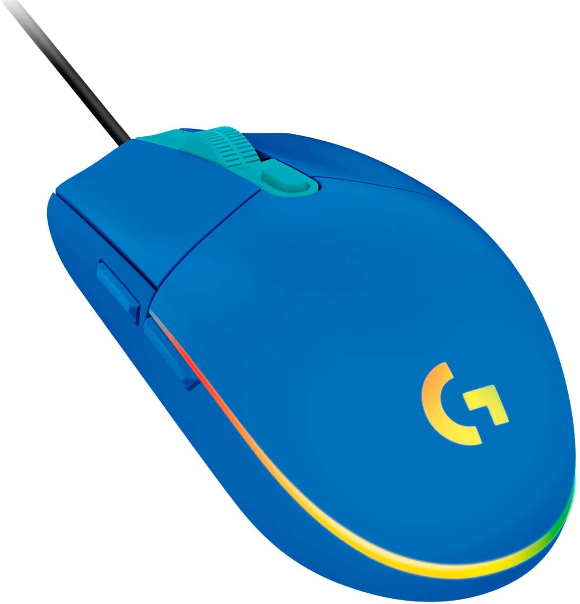 Logitech G203 LIGHTSYNC Wired Optical Gaming Mouse with 8,000 DPI