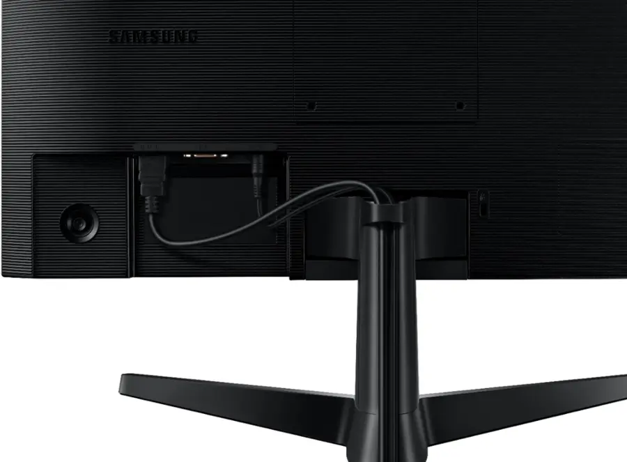 Alt View 20. Samsung - 27" T350 Series IPS FHD, AMD FreeSync Monitor (VESA, HDMI, VGA) - Dark Blue Gray.