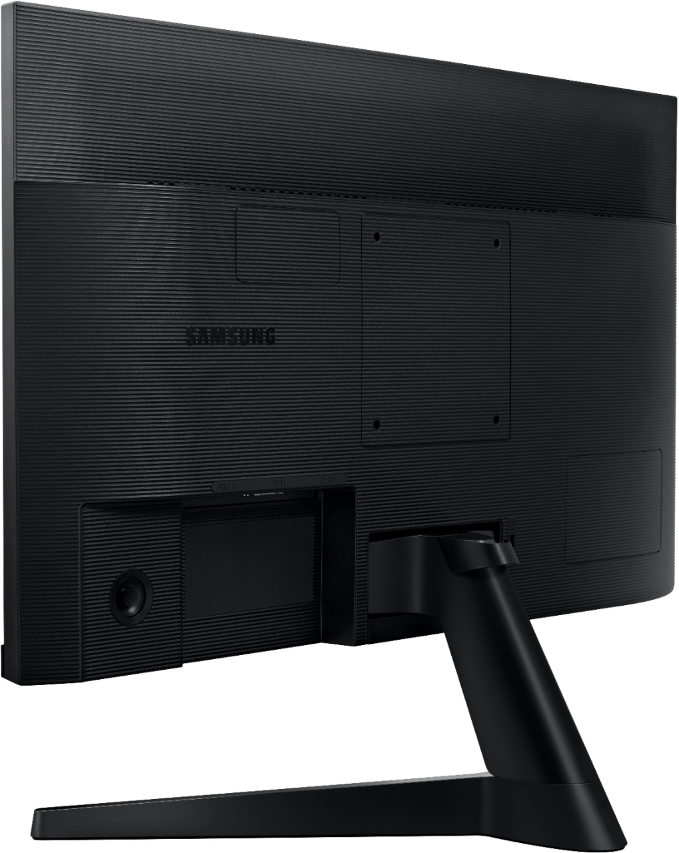 Samsung 24 LED Monitor with Borderless Design in Dark Blue Grey