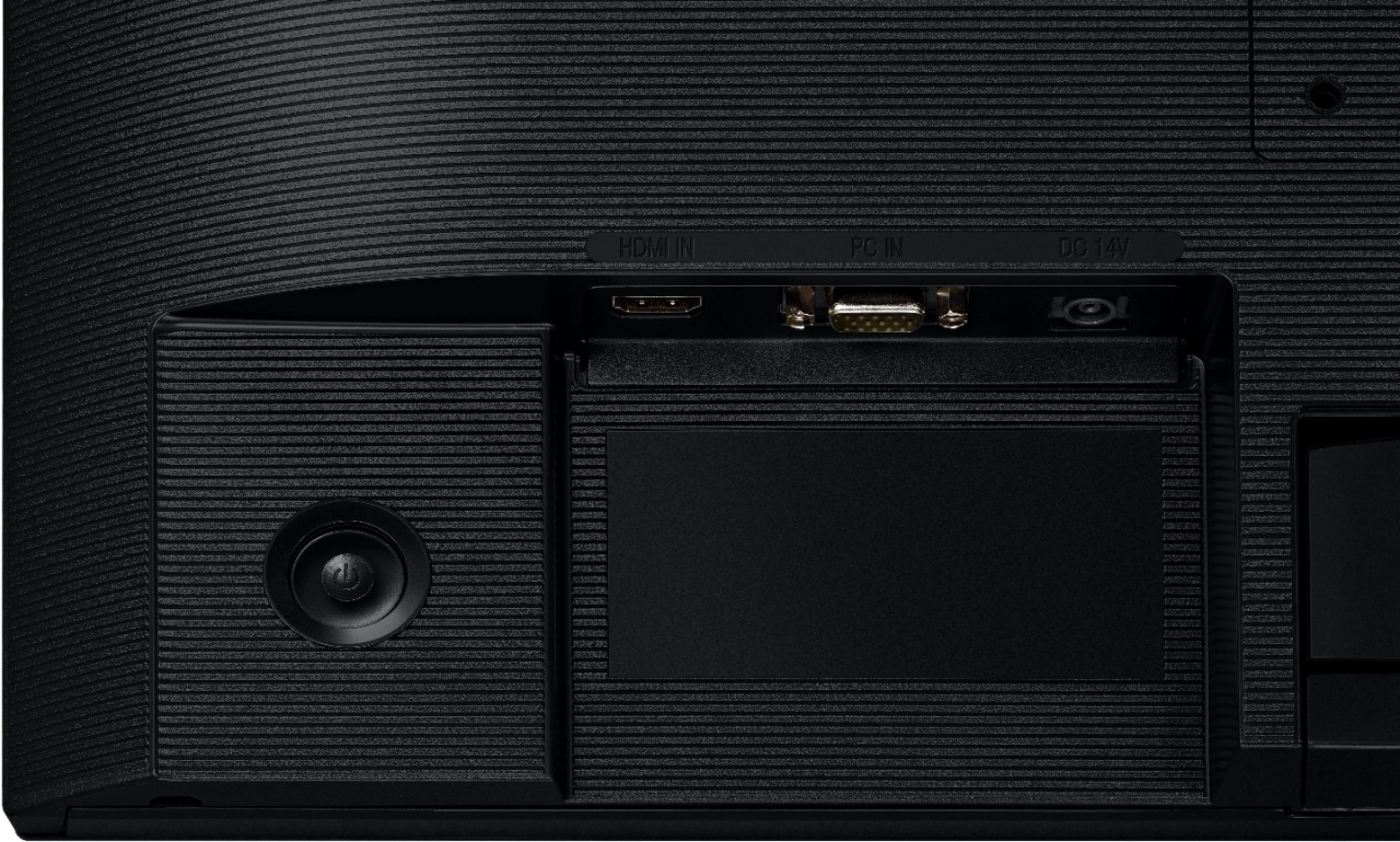 Alt View 17. Samsung - 24" T350 Series IPS FHD, AMD FreeSync Monitor (VESA, HDMI, VGA) - Dark Blue Gray.