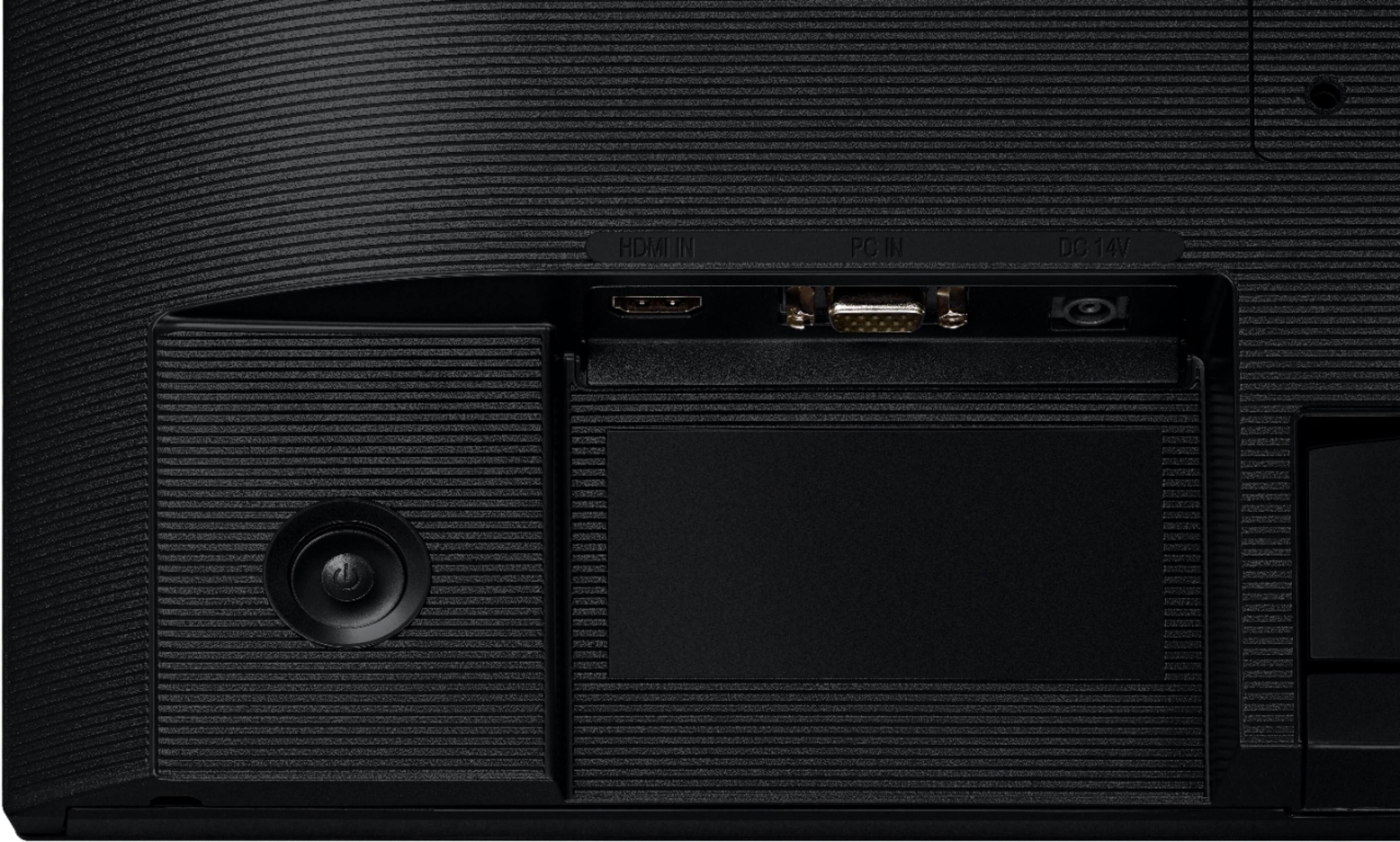 Alt View 17. Samsung - 24" T350 Series IPS FHD, AMD FreeSync Monitor (VESA, HDMI, VGA) - Dark Blue Gray.