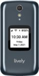 Front Zoom. Lively® - Jitterbug Flip2 Cell Phone for Seniors - Gray.