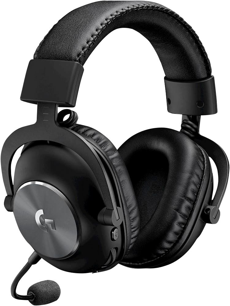 faillissement traagheid Vlek Logitech G PRO X Wireless DTS Headphone:X 2.0 Over-the-Ear Gaming Headset  for Windows with Blue VO!CE Mic Filter Tech Black 981-000906 - Best Buy