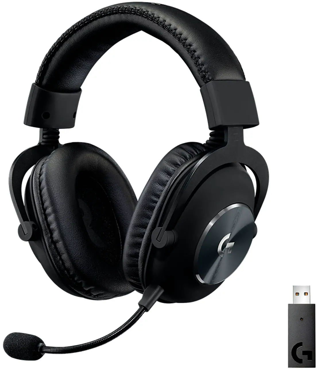 Logitech - G PRO X Wireless Over-the-Ear Gaming Headset for Windows - Black