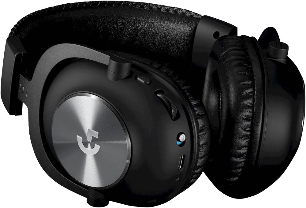 Logitech G PRO X Wireless DTS Headphone:X 2.0 Over-the-Ear Gaming Headset for Windows with Blue VO!CE Filter Tech Black 981-000906 - Best Buy