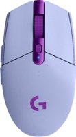 Logitech - G305 LIGHTSPEED Wireless Optical 6 Programmable Button Gaming Mouse with 12,000 DPI HERO Sensor - Lilac - Front_Zoom