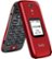 Alt View Zoom 11. Lively™ - Jitterbug Flip2 Cell Phone for Seniors - Red.