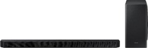 Samsung - 7.1.2-Channel Soundbar with Wireless Subwoofer and Dolby Atmos / DTS:X - Black - Front_Zoom