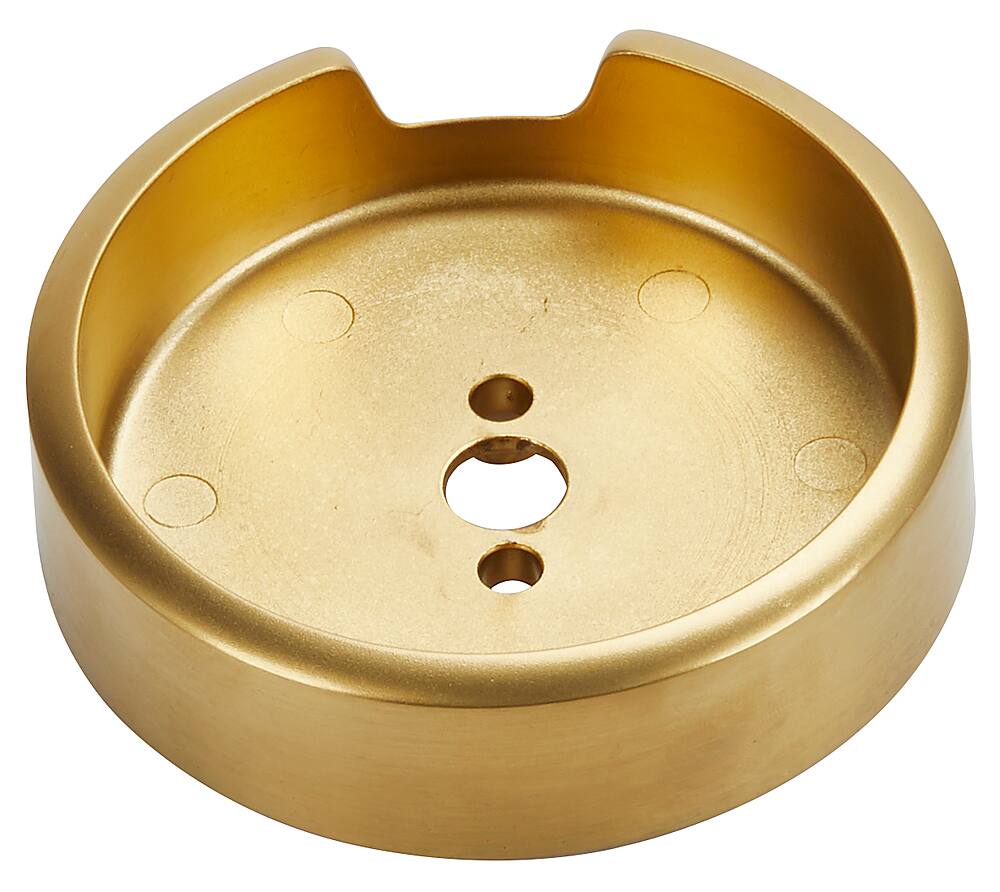 Front. JennAir - Control Knob Bezel for Range Griddle - Brass.