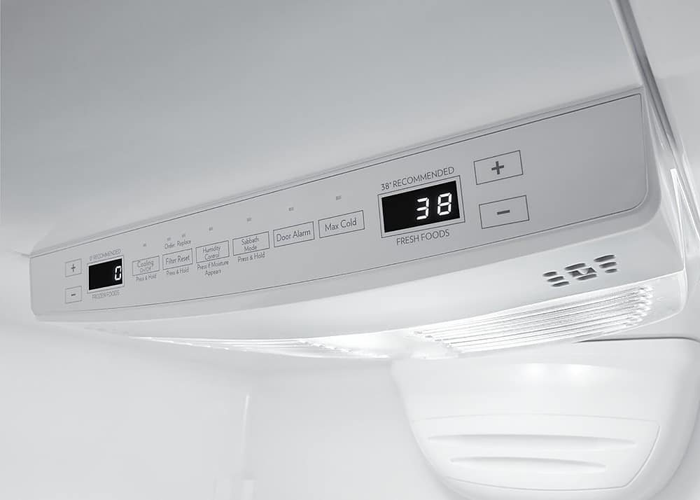 Alt View 18. JennAir - RISE 21.9 Cu. Ft. French Door Counter-Depth Refrigerator with Gourmet Bay drawer and TriSensor Climate Control - Stainless Steel.